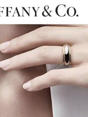 10k Wedding Band Ring - Unisex - Milgrain-detail VGUC Tiffany Inspired 🩵